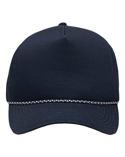 Sportsman Five-Panel Rope Heritage Fit Cap SP1300 - HatFlow Company