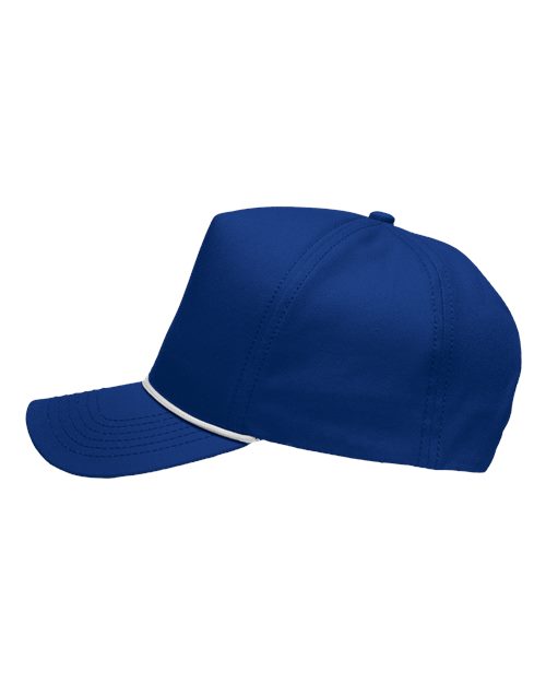Sportsman Five-Panel Rope Heritage Fit Cap SP1300 - HatFlow Company
