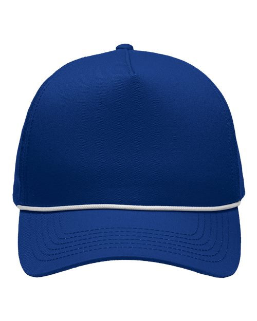 Sportsman Five-Panel Rope Heritage Fit Cap SP1300 - HatFlow Company