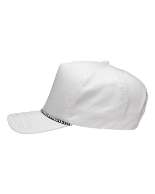 Sportsman Five-Panel Rope Heritage Fit Cap SP1300 - HatFlow Company