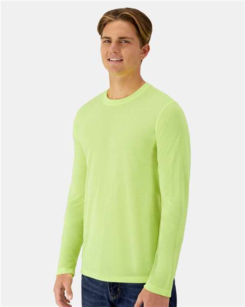 Hanes Unisex Cool DRI® Cotton Touch Long Sleeve T-Shirt 484L