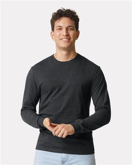 Gildan Unisex Softstyle® CVC Long Sleeve T-Shirt 64440CVC - HatFlow Company