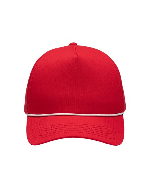 Sportsman Five-Panel Rope Heritage Fit Cap SP1300 - HatFlow Company