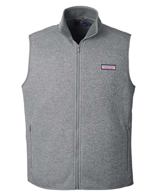 vineyard vines Men's Mountain Sweater Fleece Vest K002713 - HatFlow Company