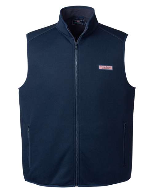 vineyard vines Men's Mountain Sweater Fleece Vest K002713 - HatFlow Company