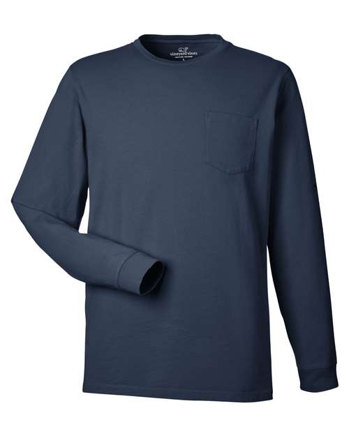 vineyard vines Unisex Long Sleeve Pocket T-Shirt V021214