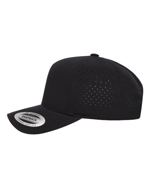 YP Classics Five-Panel Snapback with Perforated Cap 5389AP - HatFlow Company