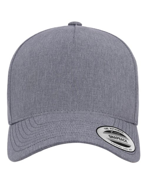 YP Classics Five-Panel Snapback with Perforated Cap 5389AP - HatFlow Company
