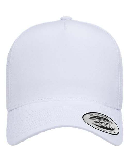 YP Classics Five-Panel Snapback with Perforated Cap 5389AP - HatFlow Company