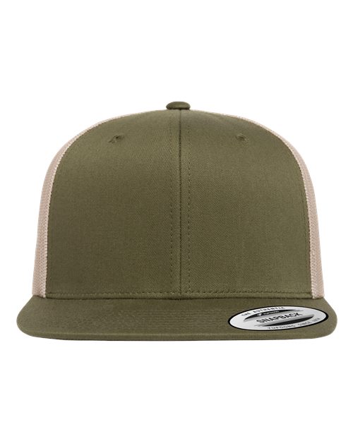 YP Classics Retro High Profile Trucker Cap 6609 - HatFlow Company