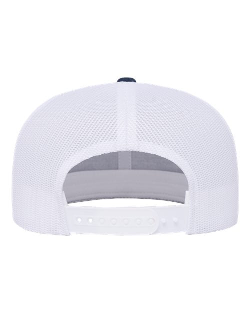YP Classics Retro High Profile Trucker Cap 6609 - HatFlow Company