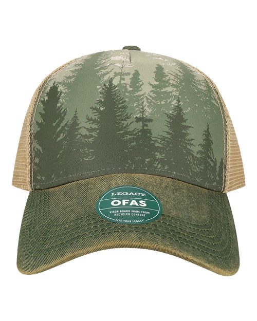 LEGACY Old Favorite Five-Panel Trucker Cap OFAFP - HatFlow Company