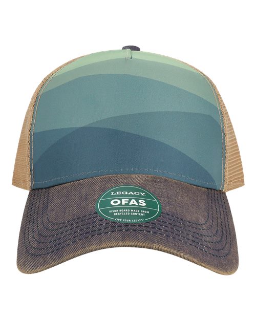 LEGACY Old Favorite Five-Panel Trucker Cap OFAFP - HatFlow Company