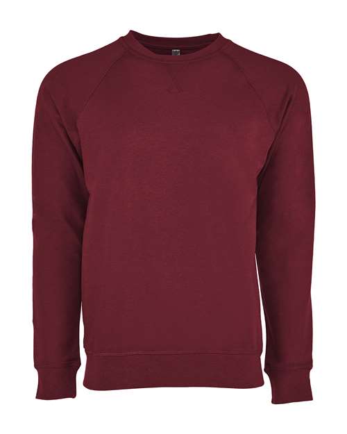 Next Level Unisex Laguna Raglan Crewneck Sweatshirt 9000