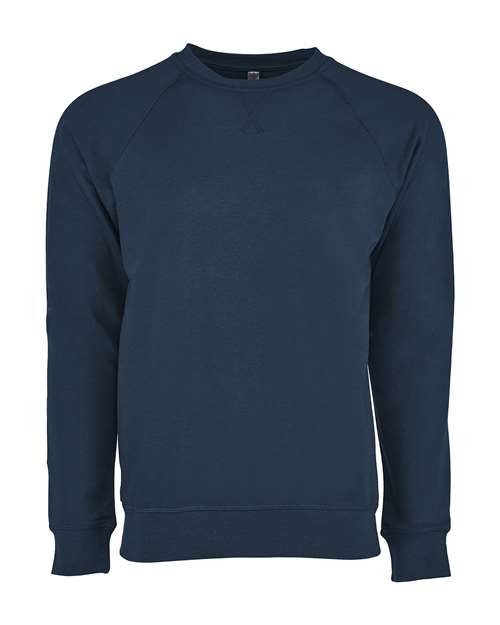 Next Level Unisex Laguna Raglan Crewneck Sweatshirt 9000
