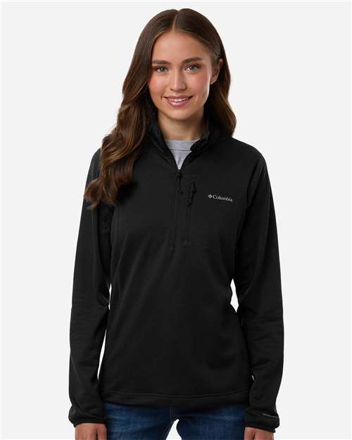 Columbia Women's Essential Hike™ Grid Fleece Half-Zip Pullover 213624 - HatFlow Company