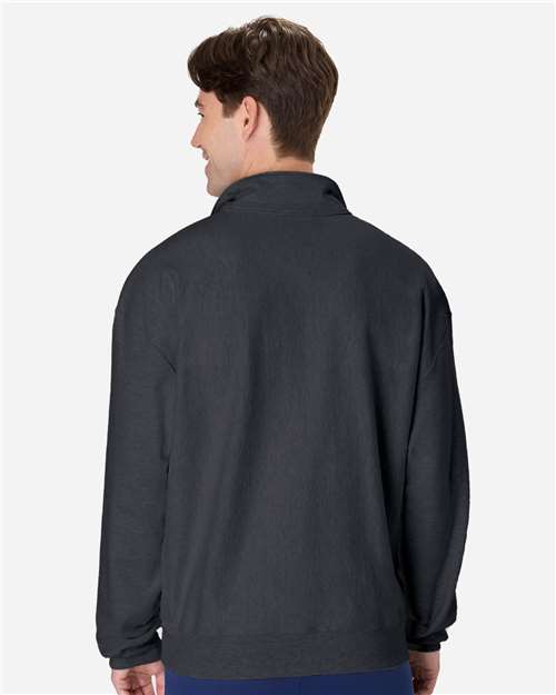 Hanes Men's Beefy® Sweats Premium Heavyweight Quarter-Zip Sweatshirt OG900