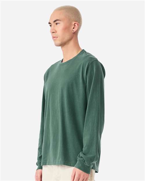 BELLA + CANVAS Unisex Heavyweight Garment-Dyed Long Sleeve Tee 4851GD