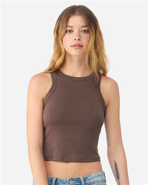 BELLA + CANVAS Women's Micro Rib Racer Tank 1019 - HatFlow Company