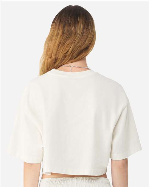 BELLA + CANVAS Women's Garment-Dyed Cropped Tee 6882GD - HatFlow Company