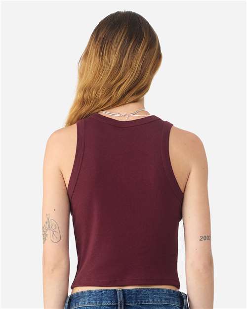 BELLA + CANVAS Women's Micro Rib Racer Tank 1019 - HatFlow Company