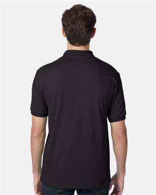 Hanes Men's EcoSmart® Jersey Polo 054X - HatFlow Company