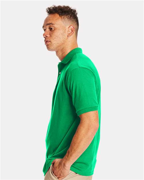 Hanes Men's EcoSmart® Jersey Polo 054X - HatFlow Company