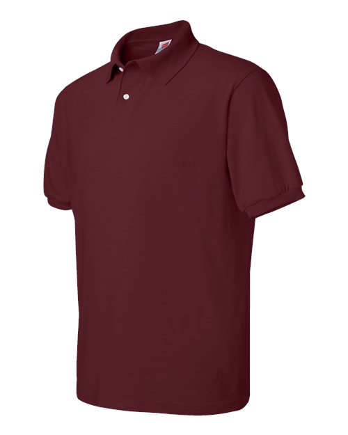 Hanes Men's EcoSmart® Jersey Polo 054X - HatFlow Company
