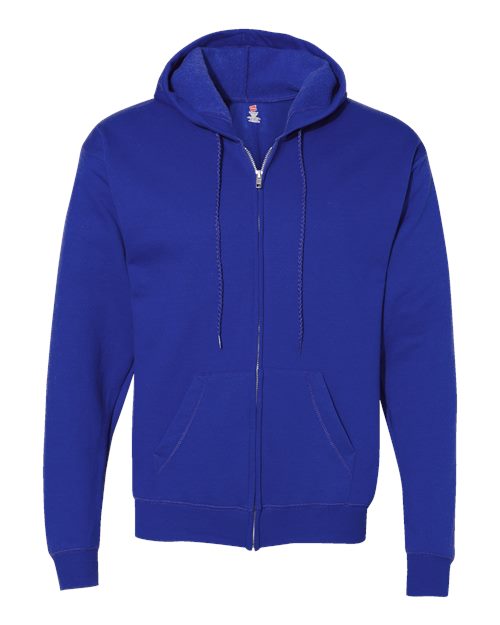 Hanes Unisex EcoSmart® Full-Zip Hooded Sweatshirt P180 - HatFlow Company