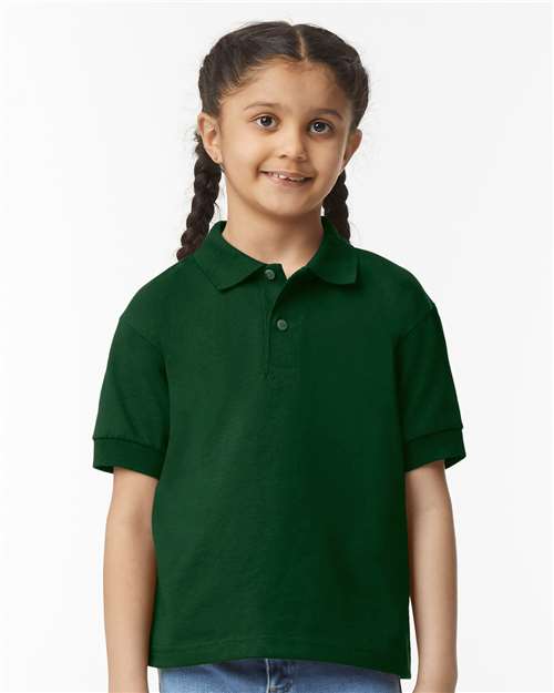 Gildan Youth DryBlend® Jersey Polo 8800B - HatFlow Company