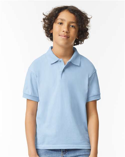 Gildan Youth DryBlend® Jersey Polo 8800B - HatFlow Company