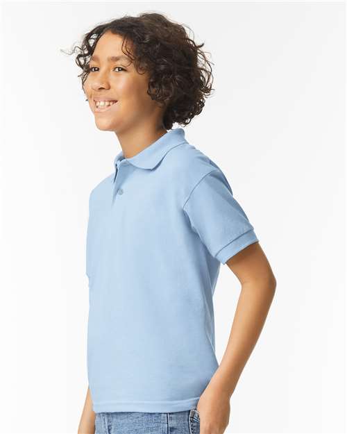 Gildan Youth DryBlend® Jersey Polo 8800B - HatFlow Company