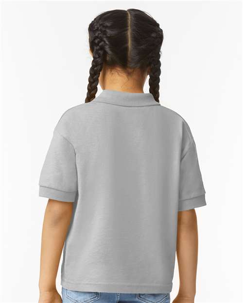Gildan Youth DryBlend® Jersey Polo 8800B - HatFlow Company