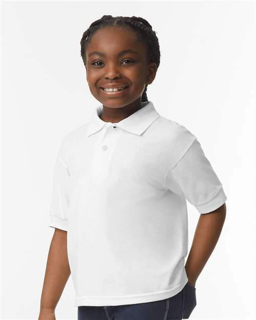 Gildan Youth DryBlend® Jersey Polo 8800B - HatFlow Company