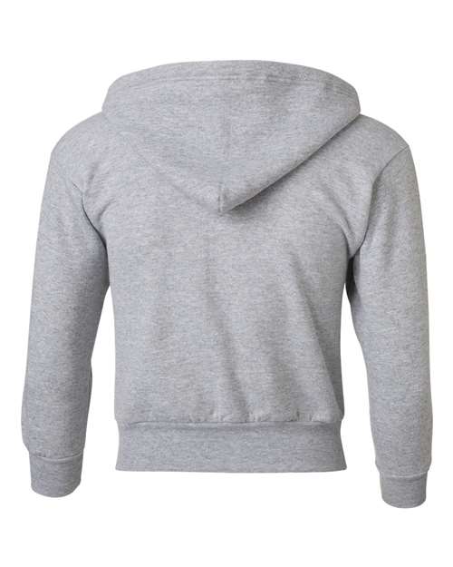 Hanes Youth EcoSmart® Full-Zip Hooded Sweatshirt P480
