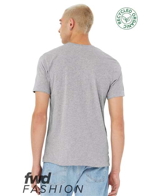 BELLA + CANVAS Unisex FWD Fashion Jersey Recycled Organic Tee 3001RCY - HatFlow Company