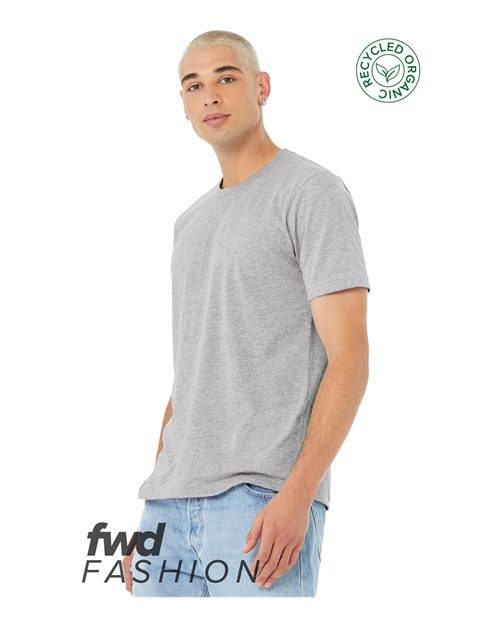 BELLA + CANVAS Unisex FWD Fashion Jersey Recycled Organic Tee 3001RCY - HatFlow Company