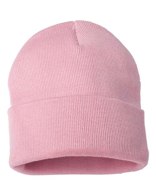 Sportsman 12" Solid Cuffed Beanie SP12 - HatFlow Company