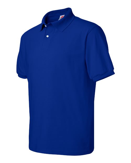 Hanes Men's EcoSmart® Jersey Polo 054X - HatFlow Company