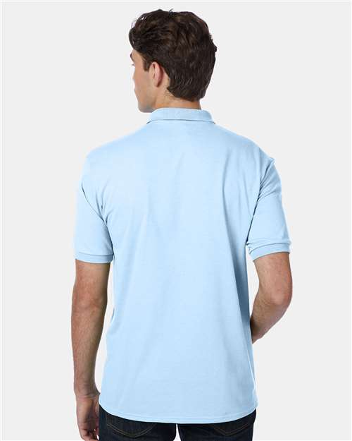 Hanes Men's EcoSmart® Jersey Polo 054X - HatFlow Company