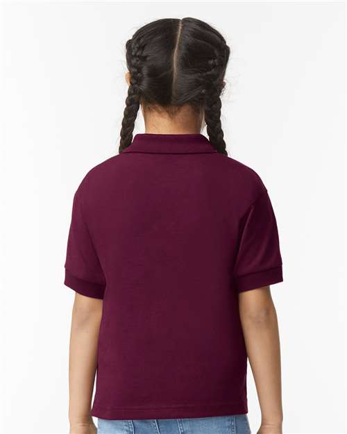 Gildan Youth DryBlend® Jersey Polo 8800B - HatFlow Company