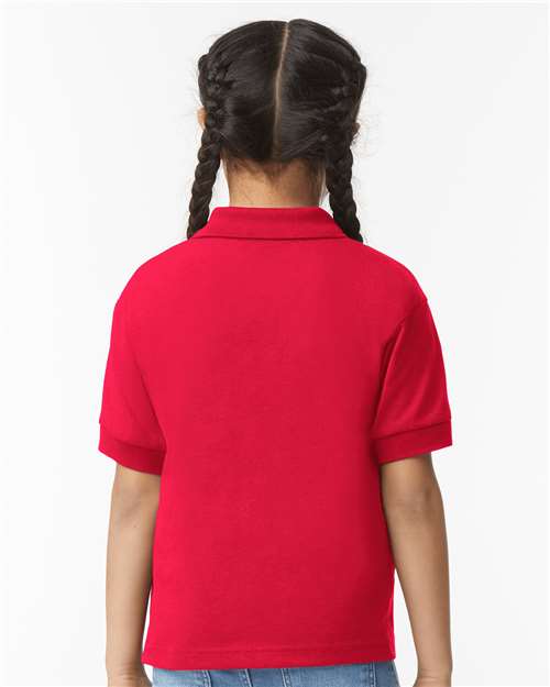 Gildan Youth DryBlend® Jersey Polo 8800B - HatFlow Company