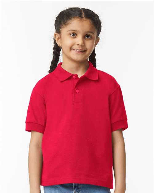 Gildan Youth DryBlend® Jersey Polo 8800B - HatFlow Company