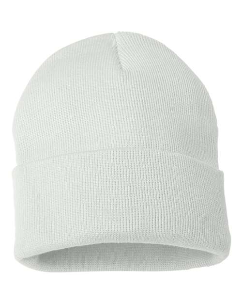 Sportsman 12" Solid Cuffed Beanie SP12 - HatFlow Company