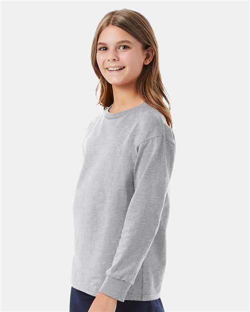 Hanes Youth Authentic Long Sleeve T-Shirt 5546