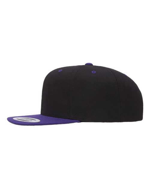 YP Classics Premium Flat Bill Snapback Cap 6089M - HatFlow Company