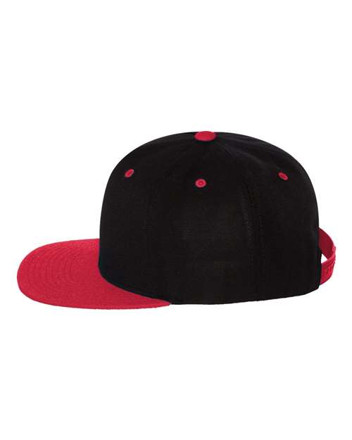 YP Classics Premium Flat Bill Snapback Cap 6089M - HatFlow Company
