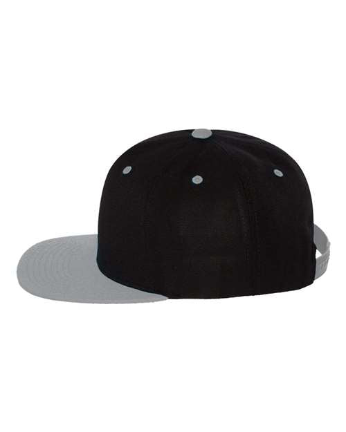 YP Classics Premium Flat Bill Snapback Cap 6089M - HatFlow Company