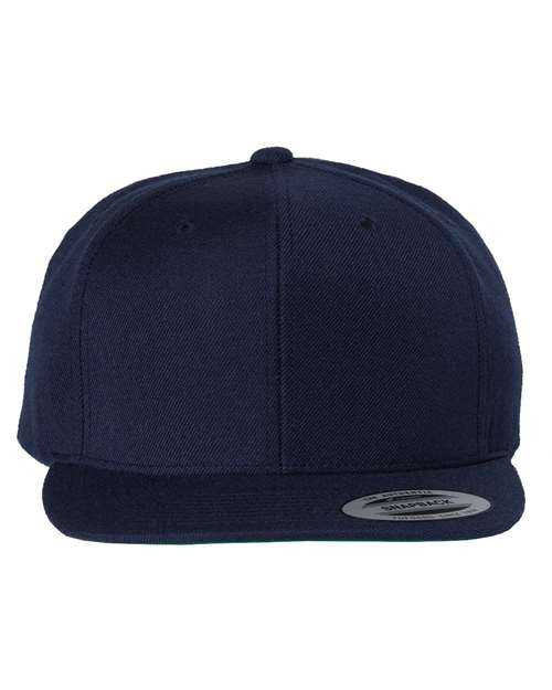 YP Classics Premium Flat Bill Snapback Cap 6089M - HatFlow Company
