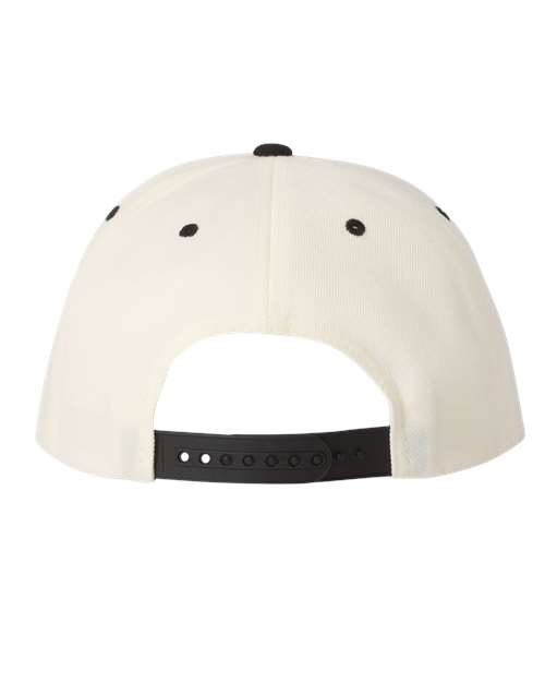 YP Classics Premium Flat Bill Snapback Cap 6089M - HatFlow Company